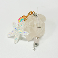 Océan Charmes Porte-clés Tortue Dauphin Coquillages Perles Perles amour Coeur Pendentif Porte-clés Cauris Coquillage Porte-clés Bijoux Accessoires