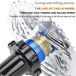 Rondelle de moyeu de vélo en alliage d'aluminium pour pédalier de vélo de route Freehub 1/1.5/2/1.85/2.18/2mm Spacers Flywheel <span class=keywords><strong>Cassette</strong></span> - Product Image 5