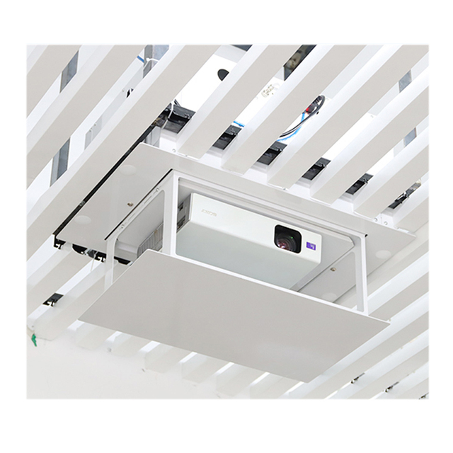 JGST Customized Motorized Projector Lift Suspended Ceiling Desktop Elevator Drop Projector Telescopic Camera Mount