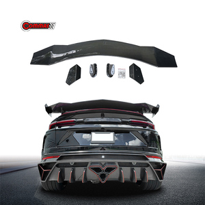 สปอยเลอร์หลังคาร์บอนไฟเบอร์แบบแห้ง MSY Style สำหรับรถยนต์ Lamborghini URUS ปีกหลังสูง อะไหล่ตัวถังรถยนต์ - Product Image 1