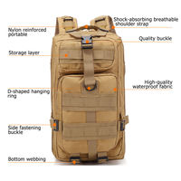 Sac à dos tactique noir, sac de transport tactique, sacs de camouflage numérique, sac à dos pour ordinateur portable, camping, randonnée