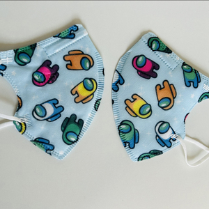 5 lớp bảo vệ trẻ em KN95 mặt nạ không dệt FFP2 trai maskkn95 với in ấn trẻ em Mặt Nạ Lọc chống bụi Facemask KN95 - Product Image 6