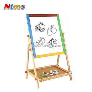 Lavagna da cavalletto artistica in legno per bambini per bambini - Product Image 5