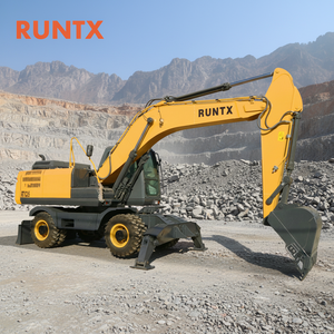 รถขุดดิน RUNTX ขนาด 15 ตัน 18 ตัน 21.5 ตัน พร้อมเครื่องยนต์เสริม ระบบไฮดรอลิกนำเข้า ระบบขับเคลื่อน 4 ล้อ - Product Image 1