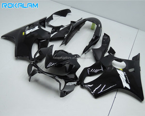 ชุดแฟริ่งรถสปอร์ตไบค์สำหรับ <span class=keywords><strong>Honda</strong></span> CBR600 F4i ปี 2004 2005 2006 <span class=keywords><strong>2007</strong></span> สีดำเงา CBR600F4i 04 05 06 07 อะไหล่แต่ง - Product Image 1