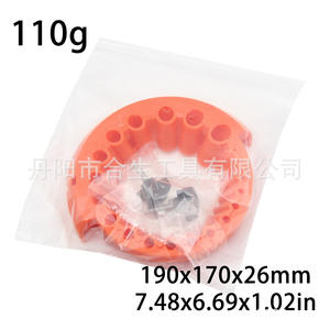 มิสเตอร์ดริล ออเรนจ์ ดริล บุชชิ่ง พลาสติก 110 กรัม ตัวหนีบแบบรวดเร็วสำหรับเครื่องเจียรไฟฟ้า - Product Image 5