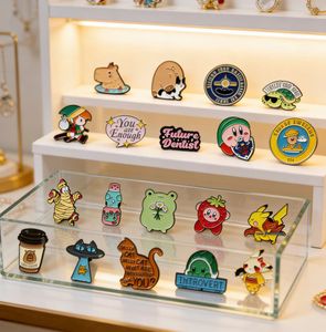 Promotion : Épinglette en émail Kawaii Tournesol, Épinglette de revers Salamandre de dessin animé, Broche en émail Adorable Animal pour Cadeau et Usage Quotidien - Product Image 3