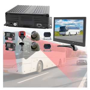 Monitor per Auto da 10 Pollici, Sistema DVR a 8 Canali, Telecamera per Camion, Dash Cam per Bambini, Telecamera Posteriore per Parcheggio, Kit di Sicurezza con GPS e WiFi - Product Image 1