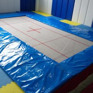 <span class=keywords><strong>Trampoline</strong></span> de gymnastique professionnel 3m*5m, équipement de compétition et d'entraînement pour adultes, lit de saut - Product Image 3