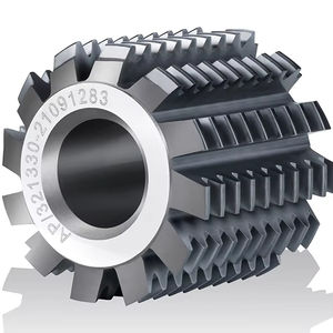 Pemotong HSS roda gigi Modular, pemotong cepat untuk teknik mesin umum bahan karbida dan HSS - Product Image 1