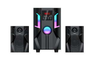 Home Theater <span class=keywords><strong>Woofer</strong></span> Speakers <span class=keywords><strong>2.1</strong></span> Kanaal Multimedia Muziek Systeem Met Remote Single Color Led Voor 5.2 & Fm Radio - Product Image 5