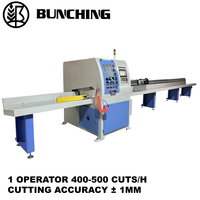 Scie a Tronconner CNC Automatique Optimisee Scie Circulaire Numerique pour Transformation du Bois de Construction