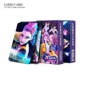 Caja de Regalo Pequeña Exquisita Personalizada de KPOP DEMON HUNTERS con Soporte para Tarjetas Fotográficas, Soporte para Teléfono Móvil, Lazo, Regalo de Cumpleaños y Navidad - Product Image 2