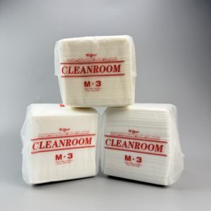 Salviette Industriali <span class=keywords><strong>M</strong></span>-3 per Camera Bianca in Viscosa Bemcot Non Tessuto Senza Pelucchi M3 Salviette per Pulizia - Product Image 4