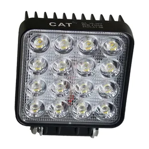 차 LED Worklight 48W Offroad 일 빛 12V 빛 안개등 4x4 굴착기를 위한 LED 트랙터 헤드라이트 전구 스포트라이트