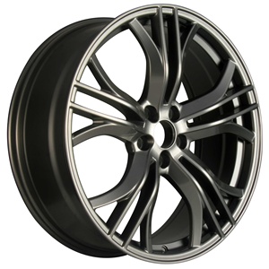 Ruedas y Neumáticos: Llantas de Aluminio Negras con Acabado Mecanizado R17 18 19 5x114.3 60.1 - Product Image 1