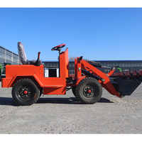 Mini Skid Loader Listrik dengan Motor & Mesin Efisiensi Tinggi Kapasitas Bucket 0.2m3