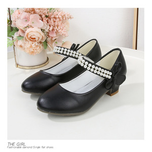 118-8 Scarpe alla Moda per Bambini Nuovo Design Ultima Collezione Eleganti Scarpe con Tacco Alto per Bambine per la Scuola - Product Image 5