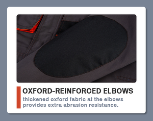 Abito da uomo Anti-strappo in tela di cotone e Poly-set Versatile abbigliamento industriale collo a costine per indumenti alti - Product Image 4