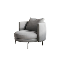 Fauteuil inclinable moderne en tissu avec repose-pieds, confortable et idéal pour salon, hôtel, salle à manger, extérieur, école, entrepôt - Vente chaude