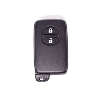 Clé de voiture intelligente de rechange avec 2 boutons FSK 314 MHz, puce 4D, PCB : 271451-5300 pour Prius / Aqua IQ / Ractis / Belta / Vitz / Corolla