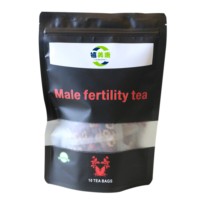 Thé de fertilité masculine en marque privée, thé de santé naturel à base de plantes pour l'énergie masculine