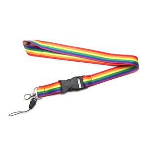 Customized Polyester Waterproof Fashionable ID Card Holder Lanyard with Custom Logo and Hook Accessories in Stock