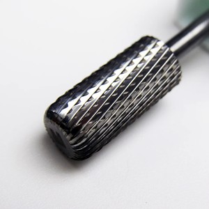 Brocas de taladro para uñas de alta calidad, con punta ovalada y barril grande, plateadas F <span class=keywords><strong>M</strong></span>, para eliminar gel, para taladro eléctrico de salón de belleza - Product Image 5