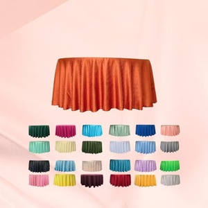 <span class=keywords><strong>Tovaglia</strong></span> in Tessuto Jacquard di Poliestere <span class=keywords><strong>Bianca</strong></span> per Decorazioni Matrimoniali, Eventi e Banchetti, Vendita all'Ingrosso - Product Image 1
