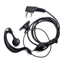 Walkie Talkie Radio Headset 2 Way Head Set Earpiece/ VOX