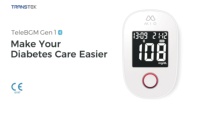 Appareil intelligent de mesure du glucose sanguin avec bandelettes de test pour usage domestique, kit de surveillance du diabète, lecteur numérique