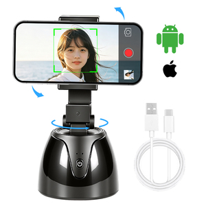 Video Recording Waterproof Auto Tracking Phone Holder Compact Smart Selfie Stick Hands Free Portable Auto Face Tracking for Home - Product Image 1