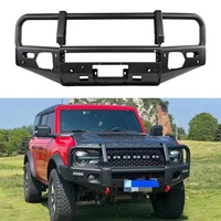 Nouveau pare-chocs avant en acier au carbone sans éclairage, montage non destructif, accessoires de modification automobile pour Bronco 2021-2026