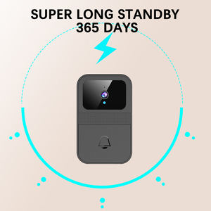 Videoportero Inteligente para el Hogar, Bajo Consumo, Conexión WIFI, Recargable, Visión Nocturna HD, Seguridad Inteligente, 1 Unidad - Product Image 3
