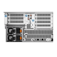 Serveur Dell R960 4U en rack, 4 sockets, 64 emplacements DIMM DDR5, PCIe 5.0 NVMe pour la virtualisation, les centres de données, les bases de données cloud, le calcul haute performance
