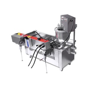 Machine à beignets CE commerciale grande capacité 25L en acier inoxydable pour comptoir, pour poulet, dinde, corn dog, mini-beignets et petits beignets - Product Image 4