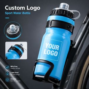Gourde de sport portable en plastique écologique anti-fuite pour cyclisme en extérieur - Product Image 1