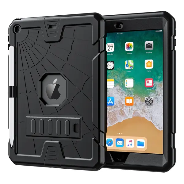 Stand Shockproof Silicone PC Hybrid Rugged For apple ipad 9.7 inch tablet case ipad 5th 6th generation back cover tablet case