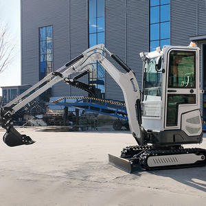 Mini-excavatrice OEM 1.8T avec cabine climatisée, certifiée CE EPA, idéale pour les travaux municipaux et les projets agricoles, livraison gratuite - Product Image 2