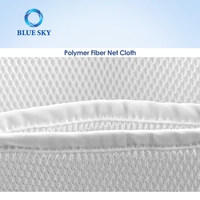 Nouveau filtre de mèche universel lavable, en Fiber de Polyester de Fusion 3D, humidificateur de maille, filtre de balance de bactéries