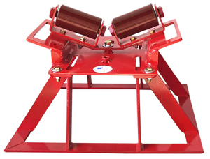 Industrial Grade 2-24 Inches Beam Roller Pipe Launcher Stand Customizable OEM Support - Product Image 3