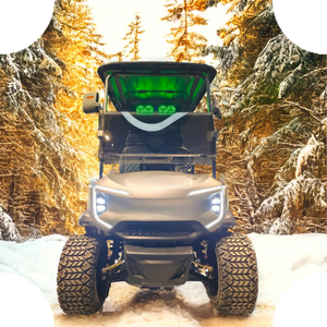 รถกอล์ฟไฟฟ้าสำหรับล่าสัตว์ขนาด2 + 2ที่นั่งมอเตอร์ AC 4000W ได้รับการรับรองจาก CE - Product Image 6