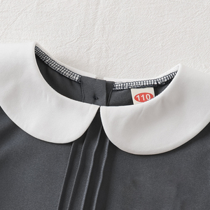 Completo per <span class=keywords><strong>Bambina</strong></span> Due Pezzi, Set di Abbigliamento per Bambini Stile Dolce, Gonna Plissettata, Elegante Outfit per Studentesse - Product Image 6