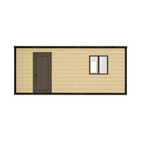 20FT 40FT Modulares Erweiterbares Faltbares Containerhaus Camping Faltbares Modernes Solarsystem Kleines Duplex-Herrenhaus Ferienhaus