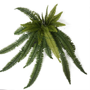 Vie Naturelle Artificielle Fougère de Boston Rustique Décorative Maison <span class=keywords><strong>Jardin</strong></span> Herbe Arbustes Plastique Plantes Décoratives d'Intérieur - Product Image 5
