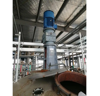 Agitateur mécanique pour le mélange et l'homogénéisation de réservoir de boue de champ pétrolifère dans les opérations de forage à différentes vitesses