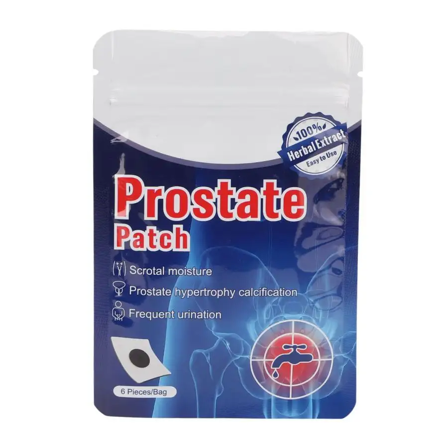 Custom Logo Prostatitis Zorg Zalf Mannelijke Urethritis Kalmerende Olie Urine Pijnlijke Urologische Patches Mannen Prostaat Patch