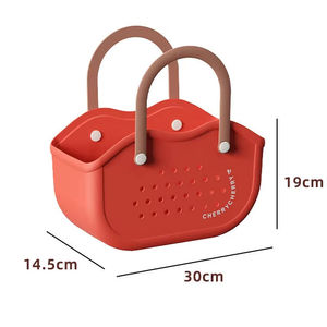 Panier de rangement pour salle de bain portable de style simple et mignon pour la maison et le dortoir conçu pour les garçons et les filles - Product Image 4