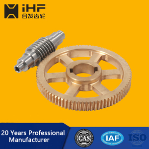 24V DC Động Cơ Right Angle Tùy Chỉnh Nhỏ Pinion Brass Bronze Worm Wheel Worm Gear - Product Image 2