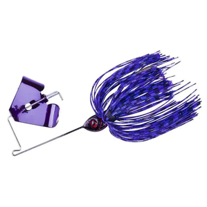 Leurre dur de pêche, spinner avec jupes en silicone, lame en forme de saule, poids 15g, multicolore, yeux 3D, marque Synnex - Product Image 1